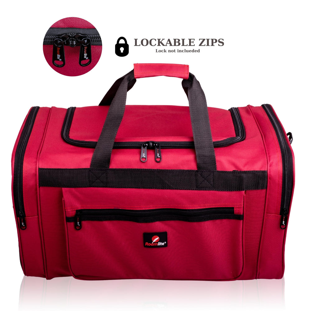 Medium Size Weekend Holdall or Overnight Duffle - Ideal Gym Sports Bag