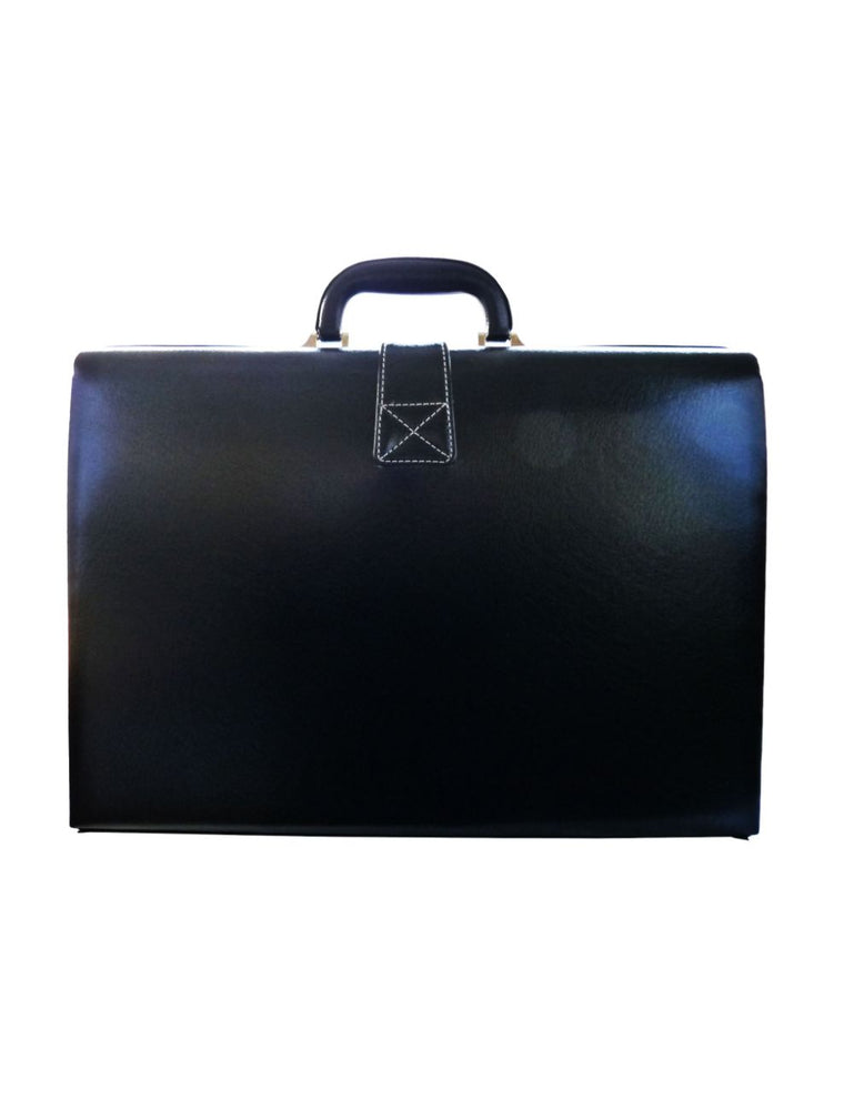Load image into Gallery viewer, Roamlite Executive Briefcase Black Pu Leather RL919  front 2