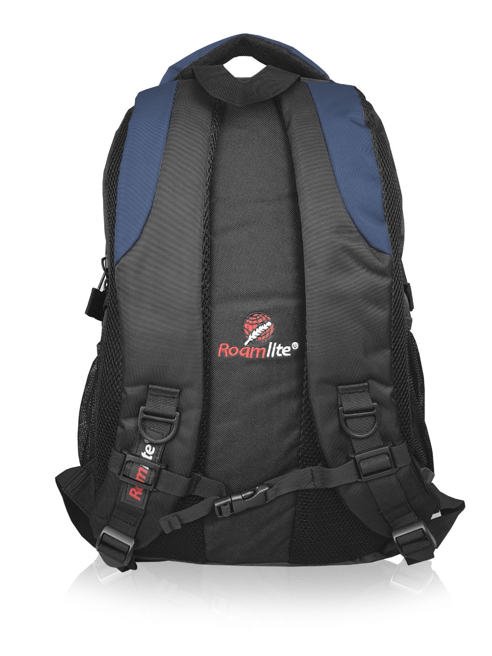 Roamlite Laptop Backpack Navy Polyester RL29 back