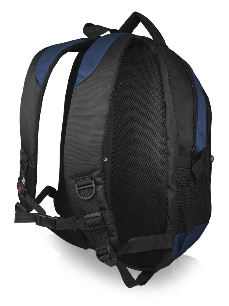 Load image into Gallery viewer, Roamlite Laptop Backpack Navy Polyester RL29 back 2