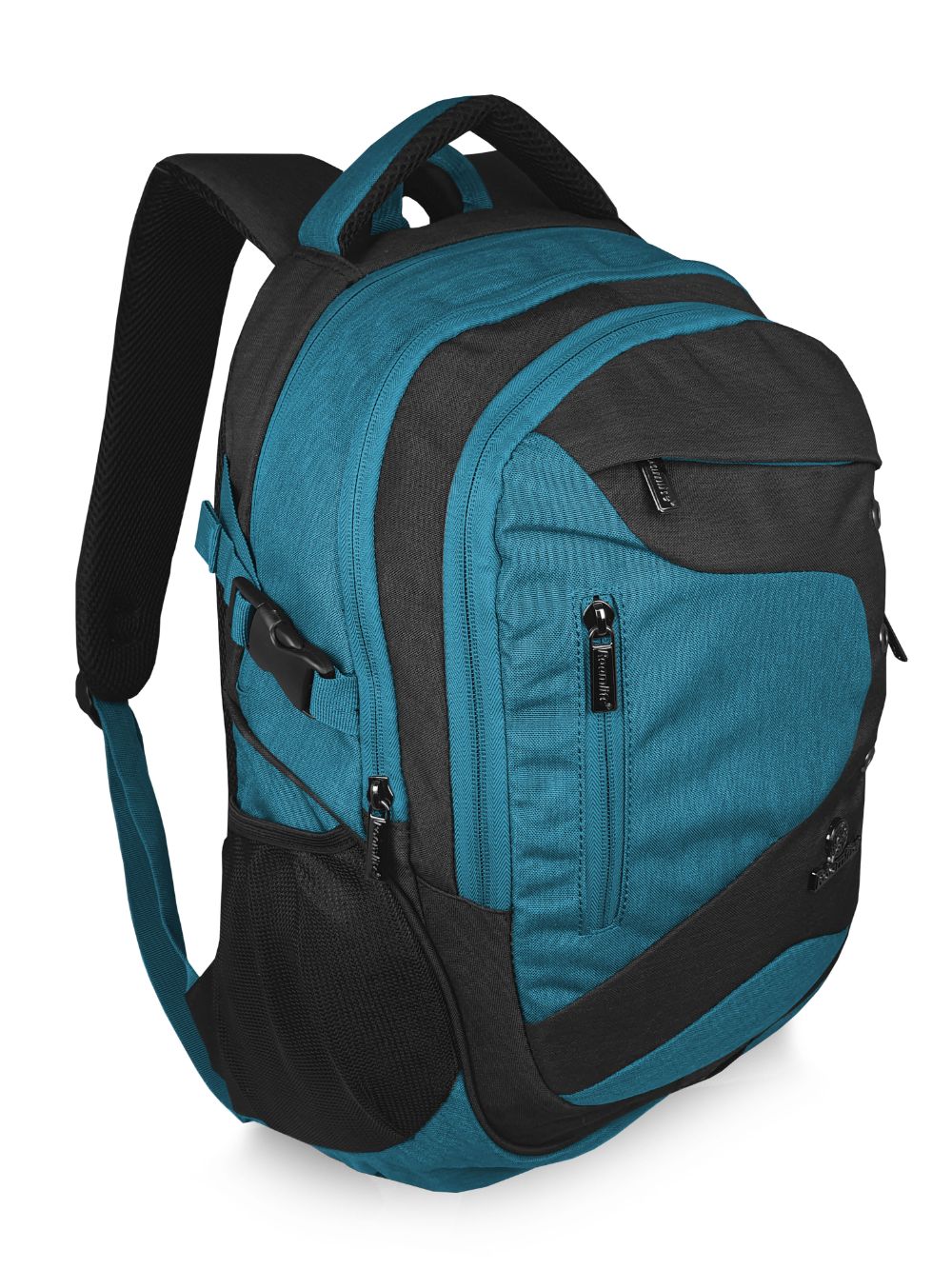 Roamlite School Backpack Black Jade Jacquard RL912 Side
