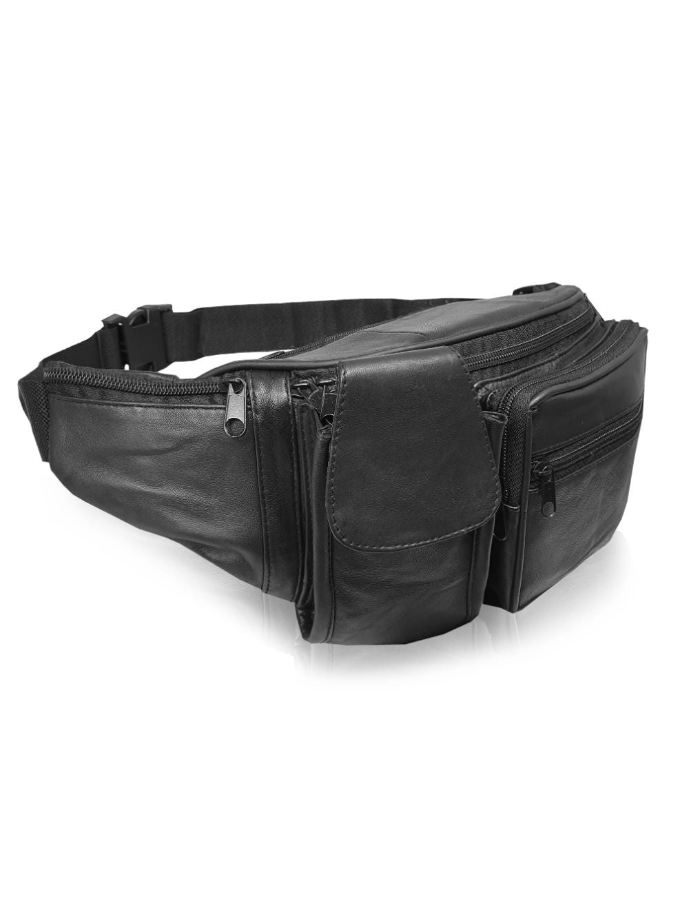 Large Leather Bumbag, Holiday or Travel Waist Pack, Phone Pocket RL276