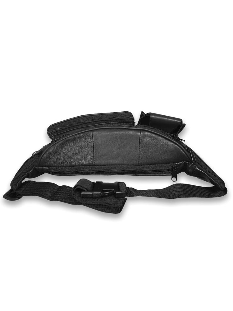 Load image into Gallery viewer, Large Leather Bumbag, Holiday or Travel Waist Pack, Phone Pocket RL276