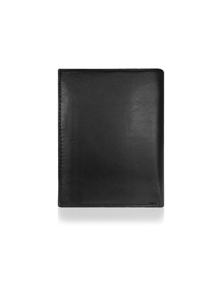 Load image into Gallery viewer, Roamlite Mens suit Wallet Black Leather RL23  back
