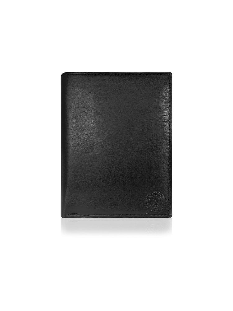 Load image into Gallery viewer, Roamlite Mens suit Wallet Black Leather RL23  front