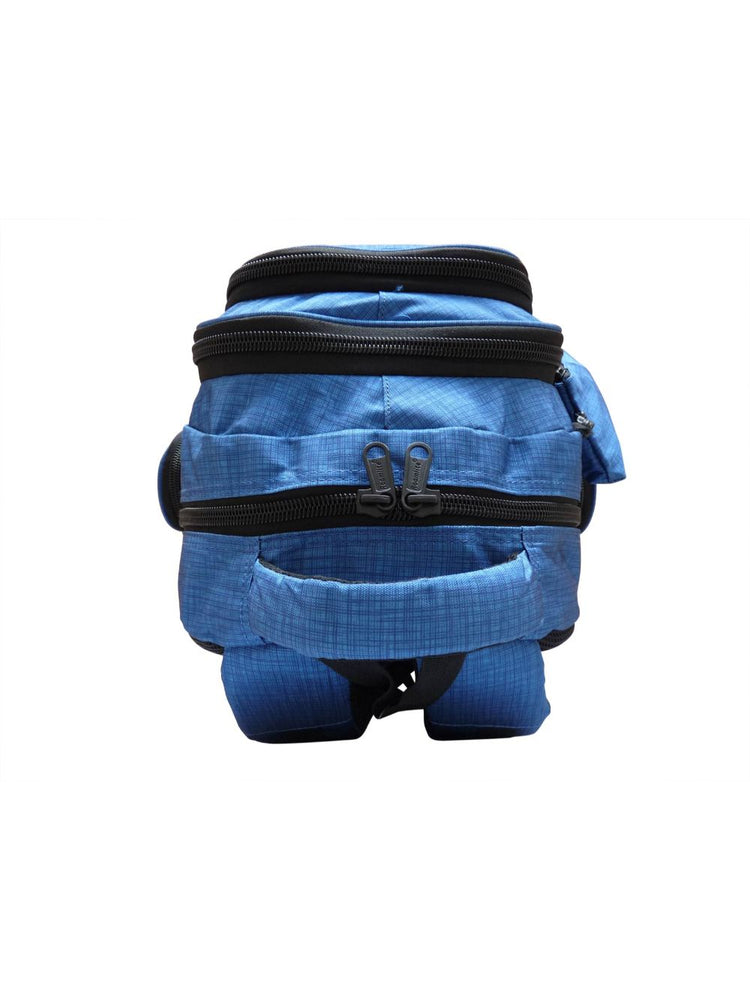Load image into Gallery viewer, Roamlite School Backpack Blue Nylon RL840 top