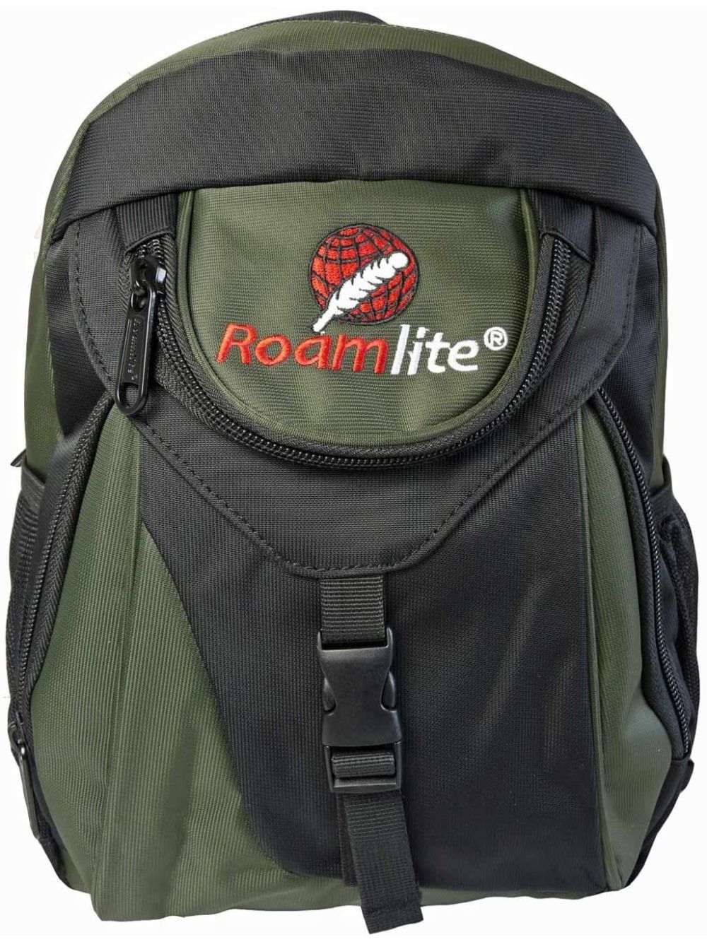 Roamlite Small Childrens Backpack Green Polyester RL33 front
