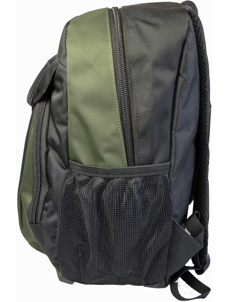 Load image into Gallery viewer, Roamlite Small Childrens Backpack Green Polyester RL33  side