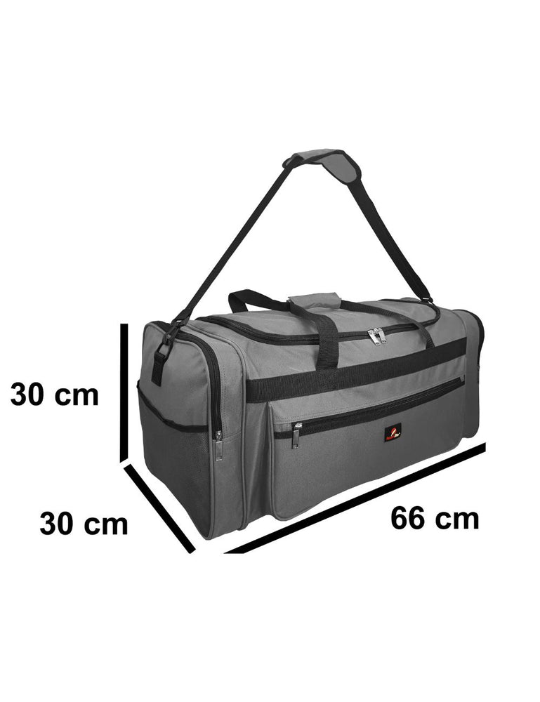 Load image into Gallery viewer, Roamlite Travel GYM Holdall grey Polyester rl58 measurements 